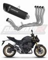 impianto di scarico completo con silenziatore DOMINATOR Full System HP6 nero adatto alla moto Honda CB 1000 Hornet / SP 2025