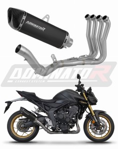 Honda CB 1000 Hornet / SP 2025 Impianto di scarico Collettori Marmitta Silenziatore HP6 NERO + dB killer