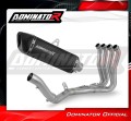 impianto di scarico completo con silenziatore DOMINATOR Full System HP6 nero adatto alla moto Honda CB 1000 Hornet / SP 2025  3