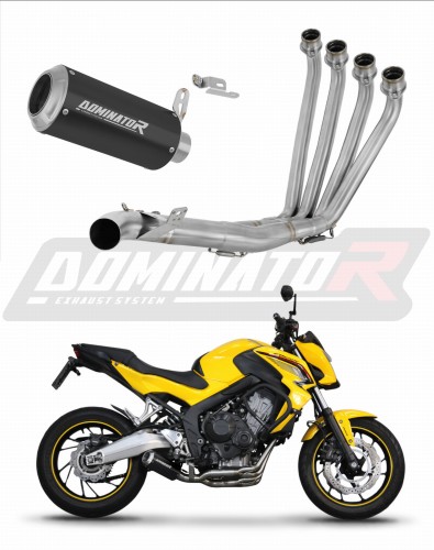 Honda CBR 650 F 2014 - 2018 Full system Kolektor wydech Tłumik GP BLACK + dB killer medium