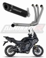 impianto di scarico completo con silenziatore DOMINATOR Full System HP8 nero adatto alla moto Yamaha Tracer 9 / GT 2025 - 2026