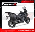 impianto di scarico completo con silenziatore DOMINATOR Full System HP6 nero EX adatto alla moto Yamaha Tracer 9 / GT 2025 - 2026 5