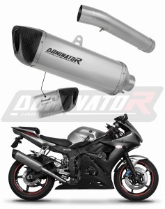 Yamaha YZF R6 2003 - 2005 EU Omologato approvato Terminale di Scarico Marmitta Silenziatore Titanio HP6 + dB killer