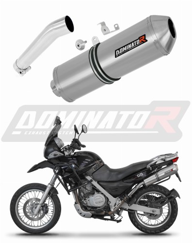 scarico silenziatore DOMINATOR OVR adatto alla moto BMW F650GS 2004 - 2007