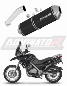 BMW F650GS 2004 - 2007 Terminale di Scarico Marmitta Silenziatore OVR NERO + dB killer