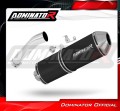 scarico silenziatore DOMINATOR OVR nero adatto alla moto BMW F650GS 2004 - 2007 3