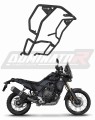 Paramotore in acciaio inox nero DOMINATOR  adatto alla moto Yamaha Tenere 700 2019 - 2020