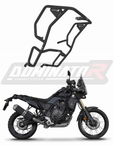 Yamaha Tenere 700 2021 - 2024 Acciaio inossidabile Crash bars NERO