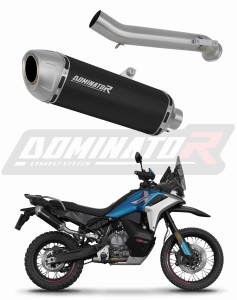 CF MOTO 800 MT-X 2025 Terminale di Scarico Marmitta Silenziatore S6 NERO + dB killer