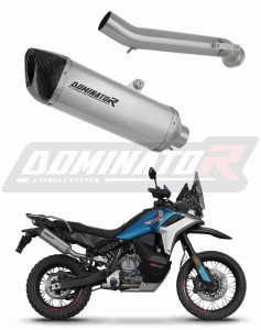 CF MOTO 800 MT-X 2025 Terminale di Scarico Marmitta Silenziatore Titanio HP6 + dB killer