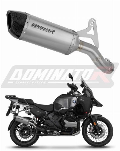 scarico silenziatore DOMINATOR titanio HP6 adatto alla moto BMW R1300GS Adventure 2024 - 2025