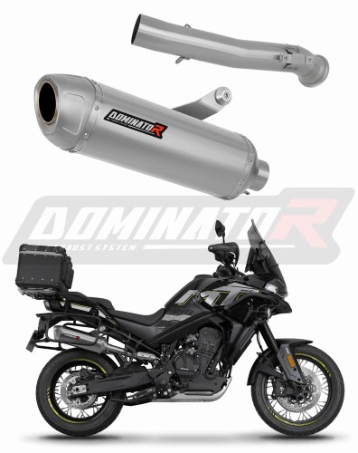 CF MOTO 800 MT 2022 2025 Explore Sport Touring Motorcycle Muffler Auspuff Sportauspuff Silencer Echappement Silencieux Scarico Scarichi Escape Wydech Tłumik S6 Dominator Exhaust System x