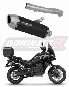 CF MOTO 800 MT 2022 - 2025 Explore / Sport / Touring Terminale di Scarico Marmitta Silenziatore S6 NERO + dB killer