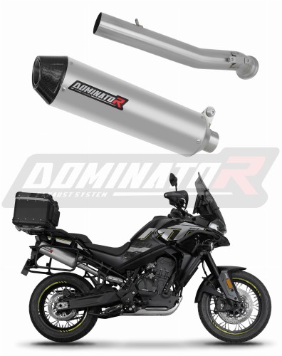 scarico silenziatore DOMINATOR MX2 adatto alla moto CF MOTO 800 MT 2022 - 2025