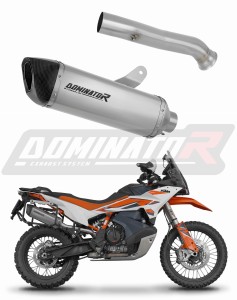 KTM 790 Adventure / R 2019 - 2025  Terminale di Scarico Marmitta Silenziatore Titanio HP6 + dB killer