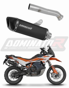 KTM 790 Adventure / R 2019 - 2025  Exhaust Silencer Muffler HP6 BLACK + dB killer