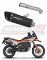 scarico silenziatore DOMINATOR HP6 nero adatto alla moto KTM 890 Adventure / R 2021 - 2025
