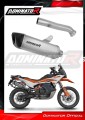 scarico silenziatore DOMINATOR titanio HP6 adatto alla moto KTM 890 Adventure / R 2021 - 2025 2