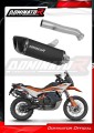scarico silenziatore DOMINATOR HP6 nero adatto alla moto KTM 890 Adventure / R 2021 - 2025 2