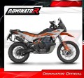KTM 890 Adventure / R 2021 2025 Exhaust Muffler Auspuff Sportauspuff Silencer Echappement Silencieux Scarico Scarichi Escape Toba de esapament Avgas Ljuddämpare Wydech Tłumik GPF Black Noir Nero Negro Svart Schwarz Negru Dominator 3