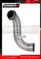 Husqvarna Norden 901 2022 2024 Euro 5 Exhaust Cat Eliminator Catalyst Catalytic Converter Mid Pipe Down Pipe Linkpipe Decat Downpipe DOMINATOR