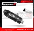 exhaust muffler DOMINATOR HP8 BLACK fits to Kawasaki ZX6R 636 2009  2024 2