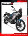 impianto di scarico completo con silenziatore DOMINATOR Full System titanio HP6 adatto alla moto CF MOTO 450 MT 2024 - 2026 3