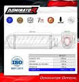 CF MOTO 450 MT 2025 Collector Manifold Full Exhaust System Muffler Auspuff Sportauspuff Silencer Echappement Silencieux Scarico Scarichi Escape Wydech Tłumik HP6 BLACK Dominator Exhaust System 4