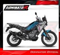 CF MOTO 450 MT 2025 Collector Manifold Full Exhaust System Muffler Auspuff Sportauspuff Silencer Echappement Silencieux Scarico Scarichi Escape Wydech Tłumik S6 BLACK Dominator Exhaust System 2
