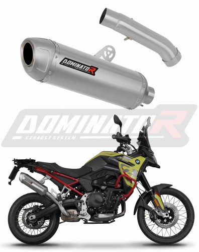 BMW F 900 GS 2024 2025 Motorcycle Muffler Auspuff Sportauspuff Silencer Echappement Silencieux Scarico Scarichi Escape Wydech Tłumik S6 Silver Satin Dominator Exhaust System x