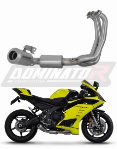 Yamaha YZF R9 2025 Impianto di scarico Collettori Marmitta Silenziatore GPS + dB killer