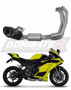 Yamaha YZF R9 2025 Impianto di scarico Collettori Marmitta Silenziatore HP8 NERO + dB killer