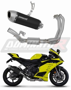 Yamaha YZF R9 2025 Impianto di scarico Collettori Marmitta Silenziatore S6 NERO + dB killer