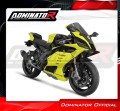 complete exhaust system with muffler DOMINATOR Full System S6 BLACK fits to Yamaha YZF R9 2025  6
