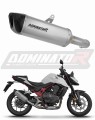 scarico silenziatore DOMINATOR titanio HP6 adatto alla moto Honda CB 750 Hornet 2024 - 2025