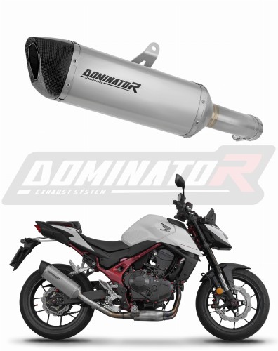 scarico silenziatore DOMINATOR titanio HP6 adatto alla moto Honda CB 750 Hornet 2024 - 2025