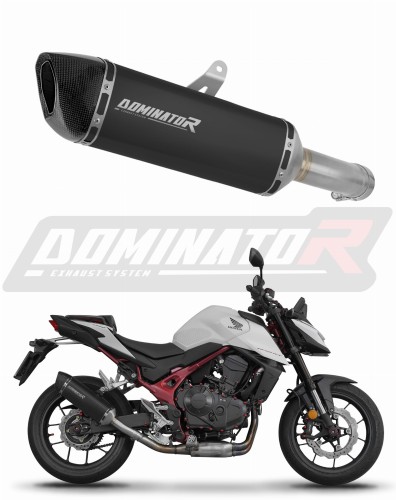 scarico silenziatore DOMINATOR HP6 nero adatto alla moto Honda CB 750 Hornet 2024 - 2025