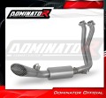 impianto di scarico completo con silenziatore DOMINATOR Full System GP3 adatto alla moto Honda CB 750 Hornet 2024 - 2025 2