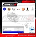 impianto di scarico completo con silenziatore DOMINATOR Full System GP3 adatto alla moto Honda CB 750 Hornet 2024 - 2025 6