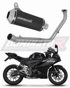 Yamaha YZF R125 2021 - 2024 (Euro 5) Impianto di scarico Collettori Marmitta Silenziatore OV G2 NERO + dB killer