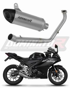 Yamaha YZF R125 2021 - 2024 (Euro 5) Impianto di scarico Collettori Marmitta Silenziatore Titanio HP8 + dB killer