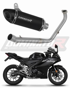 Yamaha YZF R125 2021 - 2024 (Euro 5) Impianto di scarico Collettori Marmitta Silenziatore HP8 NERO + dB killer