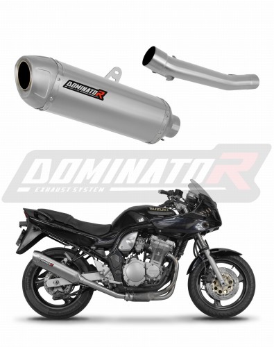 exhaust muffler DOMINATOR S6 fits to Suzuki GSF BANDIT N / S 600 1995  1999 5