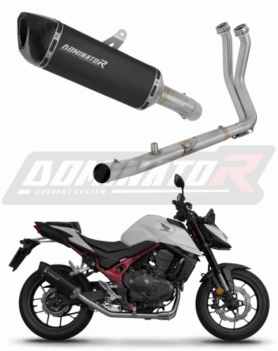 Honda CB 750 Hornet 2024 2025 Motorcycle Muffler Auspuff Sportauspuff Silencer Echappement Silencieux Scarico Scarichi Escape Wydech Tłumik HP6 BLACK Dominator Exhaust System x
