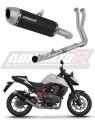 Honda CB 750 Hornet 2024 2025 Motorcycle Muffler Auspuff Sportauspuff Silencer Echappement Silencieux Scarico Scarichi Escape Wydech Tłumik S6 BLACK Dominator Exhaust System x