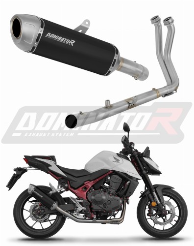 kompletny układ wydechowy z tłumikiem DOMINATOR Full System S6 CZARNY pasujący do motocykla Honda CB 750 Hornet 2024 - 2025 5