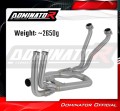 collettore di scarico DOMINATOR  adatto alla moto Honda VFR 1200X Crosstourer 2012 - 2020 4