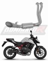 impianto di scarico completo con silenziatore DOMINATOR Full System GP3 adatto alla moto Honda CB 750 Hornet 2023