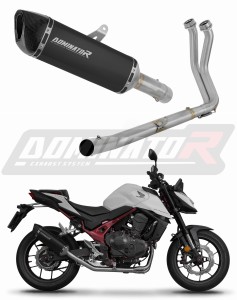 Honda CB 750 Hornet 2023 Impianto di scarico Collettori Marmitta Silenziatore HP6 NERO + dB killer