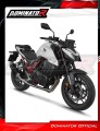 impianto di scarico completo con silenziatore DOMINATOR Full System S6 nero adatto alla moto Honda CB 750 Hornet 2023  5